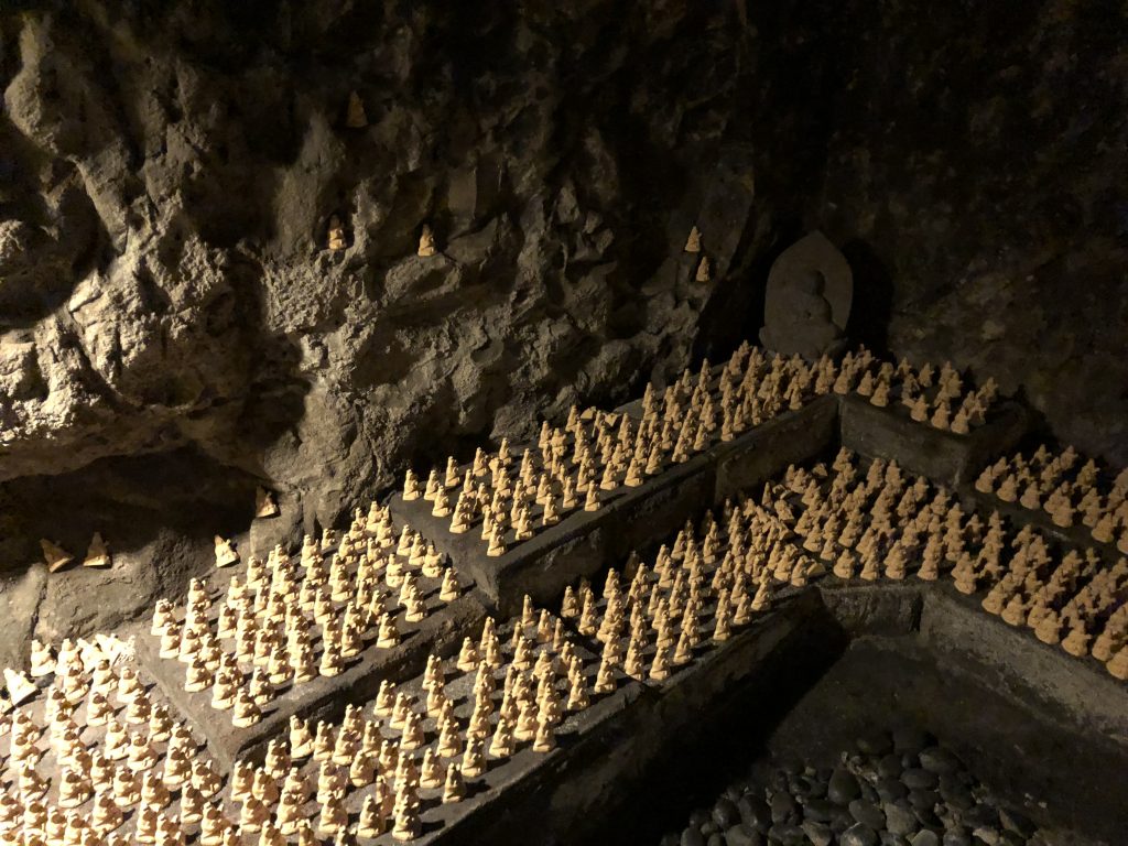 Rows and rows of the offerings.